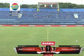 Piala Presiden: Persela vs Barito Putera 1-1, Persela Juara Grup dan ke Perempat Final. Ini Video Streamingnya