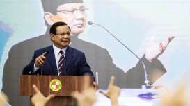 Prabowo Tak Akan Hadiri Debat Cawapres Sandi vs Ma'ruf Malam Ini