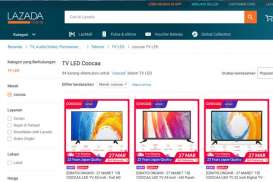 Smart TV Android Coocaa Dijual di Lazada