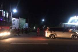 Kericuhan Antar Pendukung Capres Terjadi di Jalan Wates Sleman