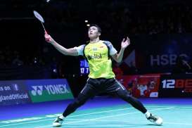 Jonatan Christie Terlempar dari Delapan Besar