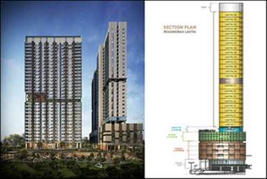 Apartemen Solterra Place Alokasikan 60 Persen Penghijauan