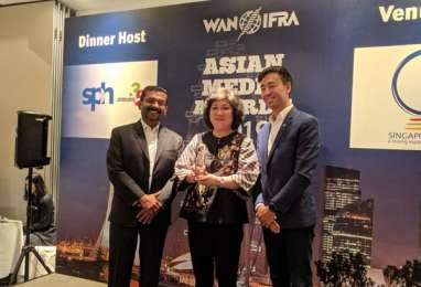 ASIAN MEDIA AWARD 2019: Bisnis Indonesia Raih Silver untuk Kategori ‘Best in Overall Design’