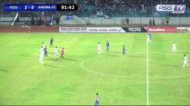 Liga 1: PSIS vs Arema FC 2-0 di Laga Uji Coba. Ini Videonya