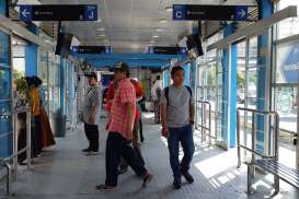 Halte Transjakarta Sepanjang Thamrin dan Medan Merdeka Barat Sudah Dibuka