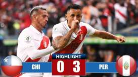 Copa America: Peru Hajar Chile 3-0, Final Kontra Brasil. Ini Videonya