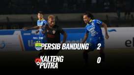 Liga 1: Persib vs Kalteng Putra 2-0, Persib Naik ke Posisi 11. Ini Videonya