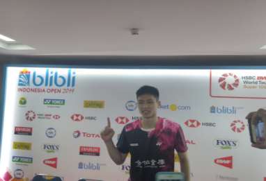 Kalahkan Antonsen, Ini Tunggal Putra Taiwan Pertama yang Juara di Indonesia Open