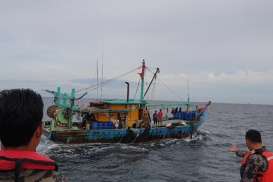 6 Kapal Ikan Asal Filipina dan Vietnam Ditangkap 