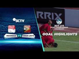 Piala AFF U15: Indonesia vs Timor Leste 1-1, Siap Tempur vs Filipina. Ini Videonya