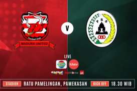 Madura United vs PSS Sleman 0-1, Madura United Terpaku di Posisi 3.  Ini Videonya