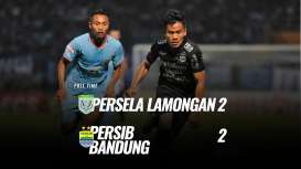 Persela vs Persib Skor Akhir 2-2. Ini Videonya