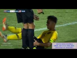 Malaysia Tekuk Thailand 2-1, Malaysia Juara AFF U15 2019. Ini Videonya