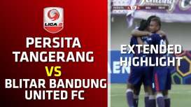 Liga 2: Persita vs Blitar United Skor Akhir 4-4. Ini Videonya