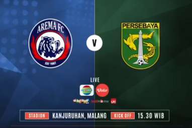 Arema vs Persebaya 4-0, Arema ke Posisi 4. Live Sekarang