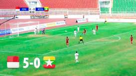 AFF U18: Indonesia Hajar Myanmar 5-0, Raih Juara III AFF U18. Ini Videonya