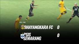 Bhayangkara FC vs PSIS 0-0, Ini Videonya