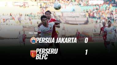 Badak Lampung FC Tekuk Persija 1-0, Keluar dari Zona Degradasi. Ini Videonya