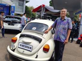 Intip Mobil VW Modifikasi Mesin Listrik