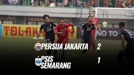 Persija Tekuk PSIS 2-1, Bangkit dari Degradasi. Ini Videonya