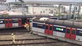 Kereta MTR Tergelincir di Hong Kong Pagi Ini