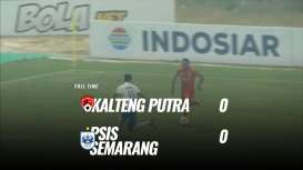 Kalteng Putra vs PSIS Semarang 0-0, Ini Videonya