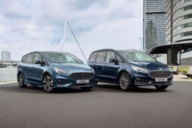 Ford Galaxy dan S-Max 2020 Usung Tampilan dan Mesin Baru