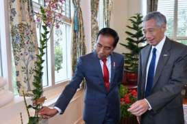 Jokowi Temui Lee Hsien Loong, Indonesia-Singapura Sepakat Tingkatkan Kerja Sama 
