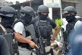 Densus 88 Geledah Kamar Terduga Teroris di Bandarlampung
