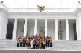 Perpisahan Kabinet Kerja, Jokowi: Target Tak Tercapai Perlu Dikoreksi