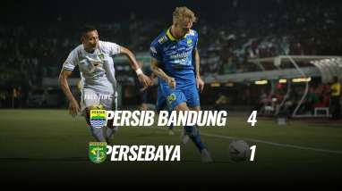 Persib hajar Persebaya 4-1, Misi Balas Dendam Tercapai. Ini Videonya