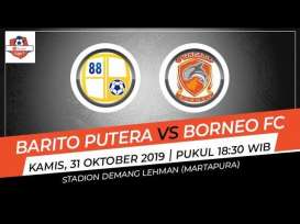 Barito Putera Tekuk Borneo FC 1-0, Dendam pun Terbayar Lunas. Ini Videonya