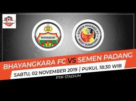 Bhayangkara FC vs Semen Padang 2-2, ini Videonya