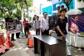 Polrestabes Bandung Perketat Penjagaan