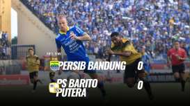 Persib vs Barito Putera 0-0, Persib Gagal ke 5 Besar. Ini Videonya