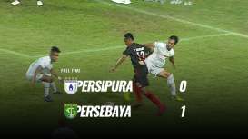 Persipura Dtekuk Persebaya 0-1, Tertahan di Peringkat 3. Ini Videonya