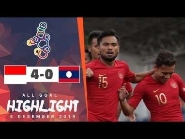 Indonesia Hajar Laos 4-0, ke Semifinal sebagai Runner up Grup B. Ini Videonya