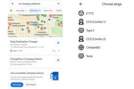 Google Maps Punya Filter Lokasi Pengisian Daya Mobil Listrik Sesuai Colokan