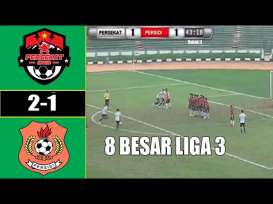 Liga 3: Persekat Tekuk Persidi 2-1, Buka Peluang Raih Tiket Promosi Liga 2. Ini Videonya