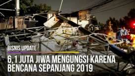 6,1 Juta Jiwa Mengungsi karena Bencana Sepanjang 2019