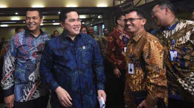 Menteri BUMN : "Enggak Mungkin Pak Sandi Jadi Dirut"