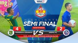 Persebaya Hajar Arema FC 4-2, Jumpa Persija di Final Piala Gubernur Jatim 2020