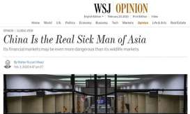 China Usir 3 Wartawan Wall Street Journal, AS Mengamuk