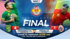 Persebaya Hajar Persija 4-1, Juarai Piala Gubernur Jatim 2020. Ini Videonya