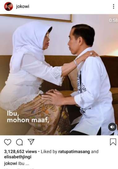 Ditinggal Ibunda, Jokowi Pernah Minta Maaf Tak Bisa Sowan