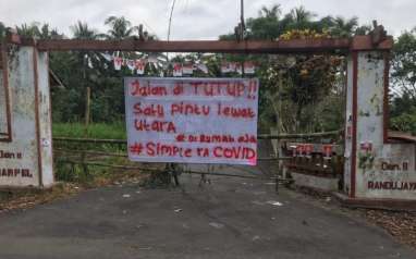 Antisipasi Penyebaran Covid-19 : Melihat 'Lockdown' Ala Warga di Yogyakarta