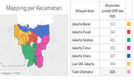 Update Covid-19 Jakarta: 741 Positif, 84 Orang Meninggal
