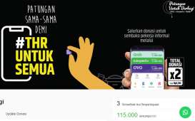 Tokopedia, Ovo, Grab Gelar Patungan THR untuk Warga Terdampak Corona