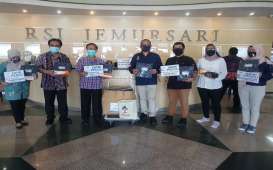 Hipmi Kota Surabaya Salurkan Bantuan ke Rumah Sakit