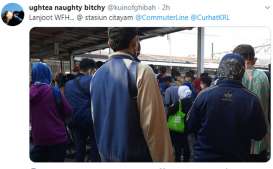 Penumpang Menumpuk di Stasiun Bogor dan Citayam karena KRL Dibatasi